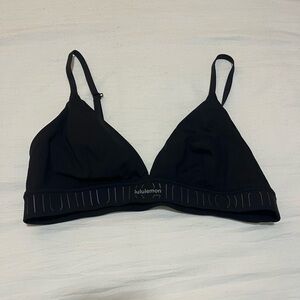 Lululemon Athletica Black Triangle Bra Intimates